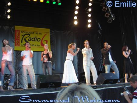 la troupe de chanteur