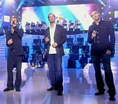le trio d'hommes